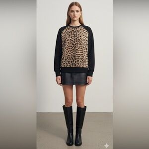 JUST CAVALLI LEOPARD TOP